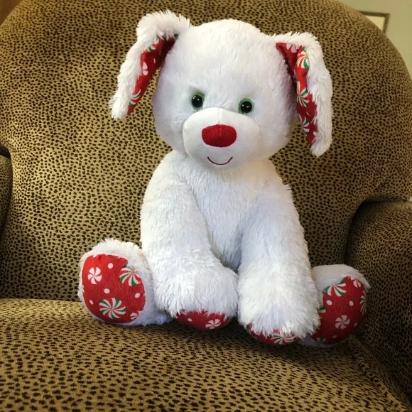 Build-A-Bear Merry Mint Pup 2012 Limited Edition - Picture 7 of 7